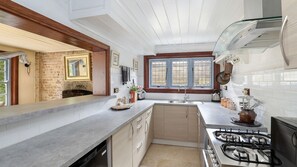 Fridge, microwave, oven, stovetop - The Coach House | 2 bedroom historical regional escape (Mount Victoria)