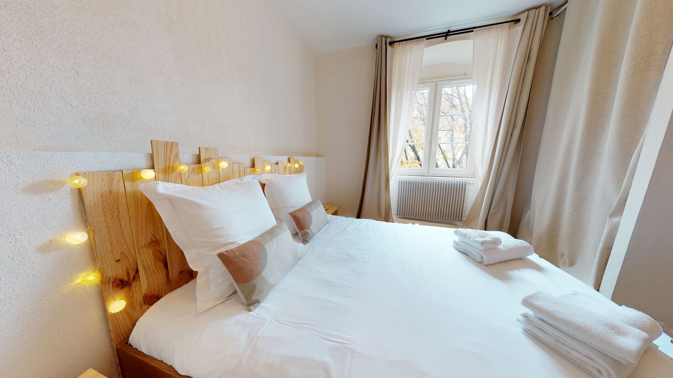 2 chambres, fer et planche à repasser, Wi-Fi gratuit, draps fournis