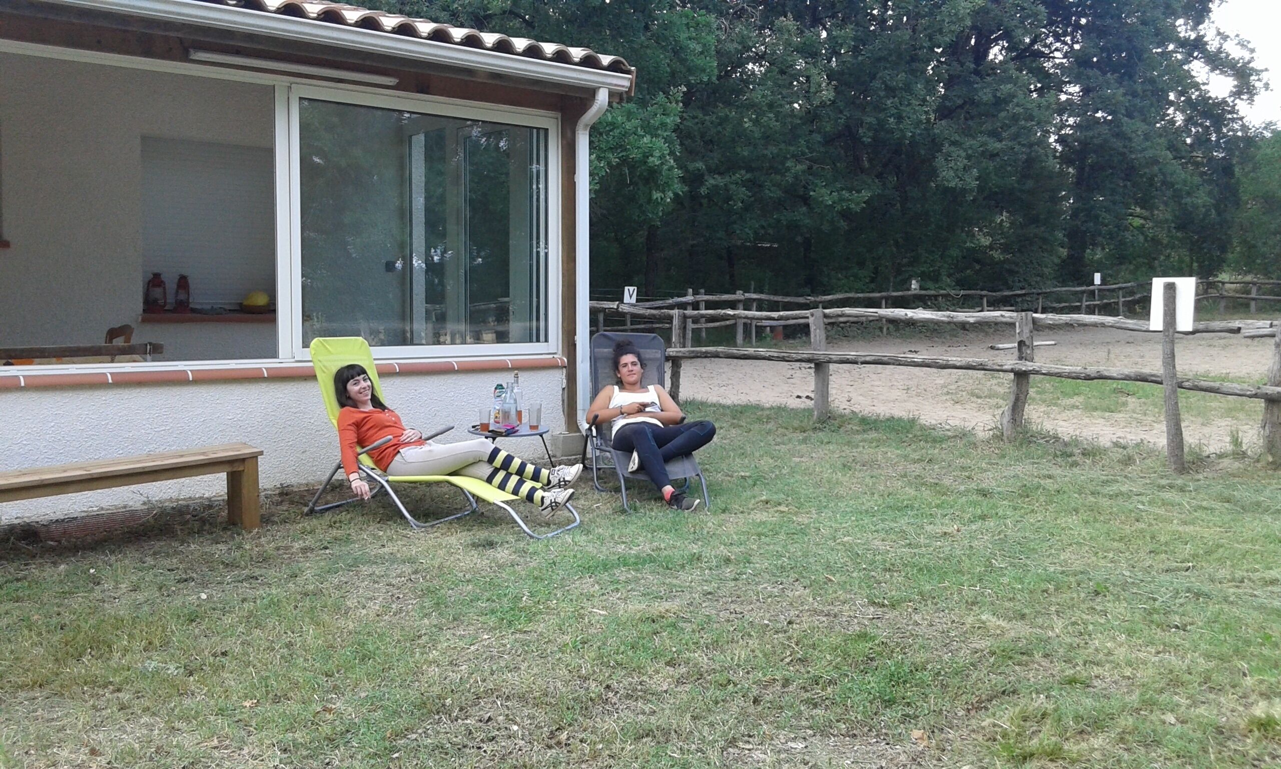 Enceinte de l’hébergement