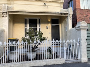 Exterior detail - Vic Terrace (Carlton North)