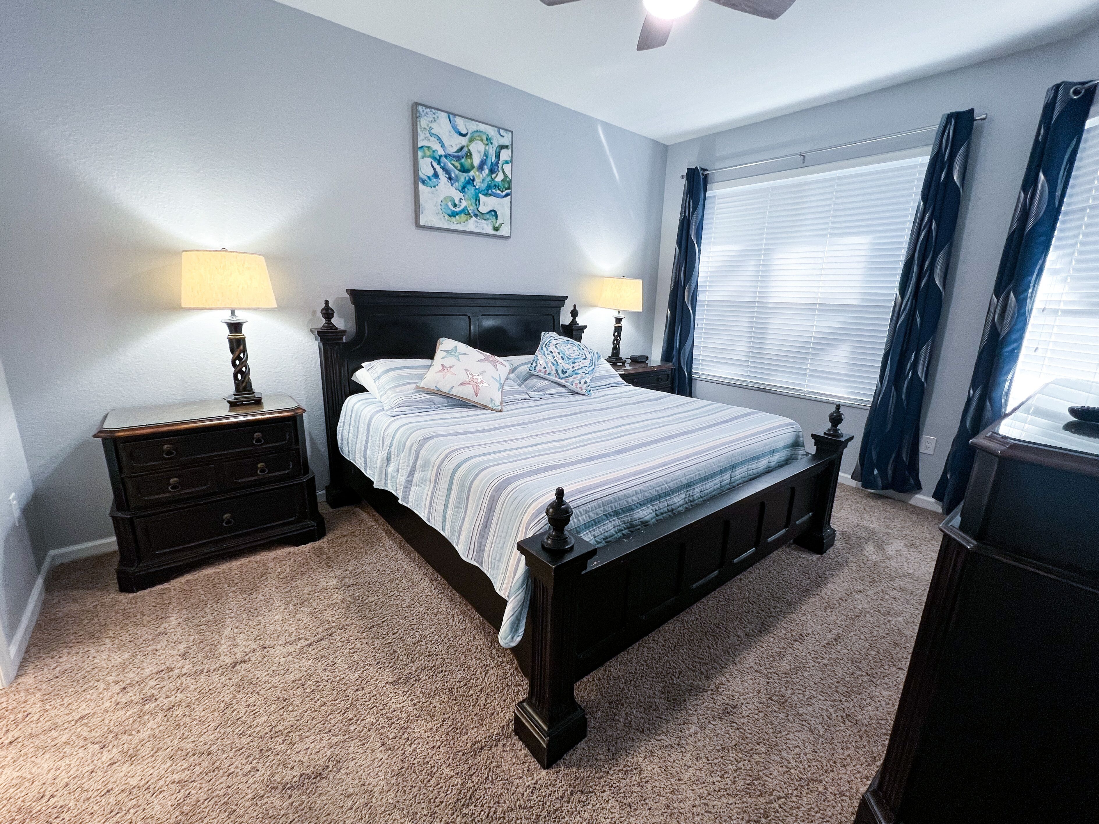 5 bedrooms, desk, iron/ironing board, free WiFi