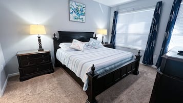 5 bedrooms, desk, iron/ironing board, free WiFi