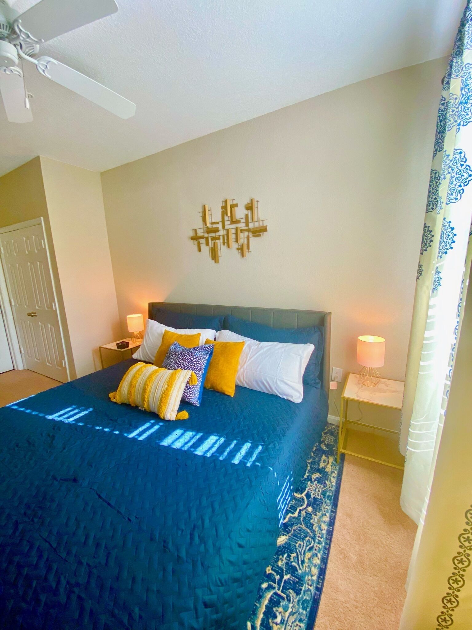 2 多间卧室、办公桌、熨斗/熨衣板、免费 WiFi