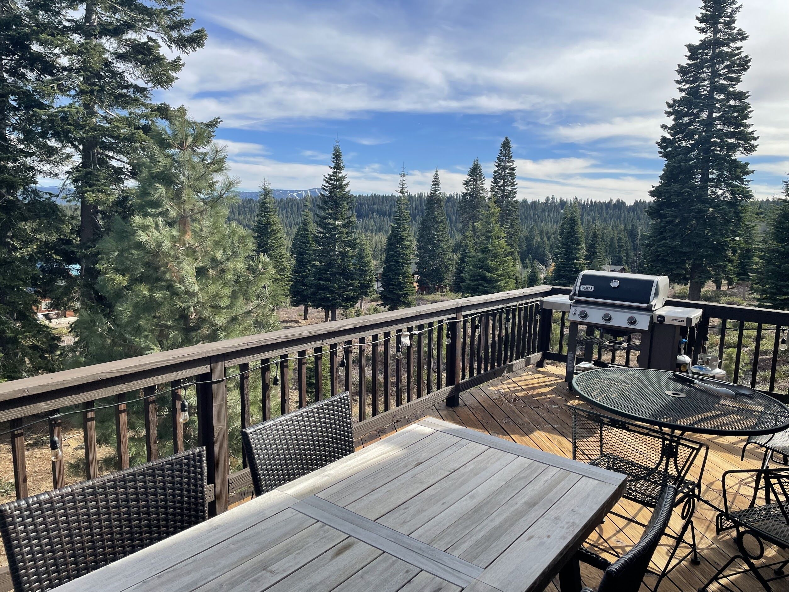 Tahoe Donner home with great views
