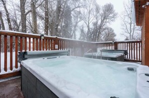 Bain à remous extérieur