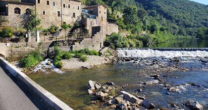 Superbe mas Cévenol avc Piscine et grd jardin en terrasse 6 à 10 Pers négociable
