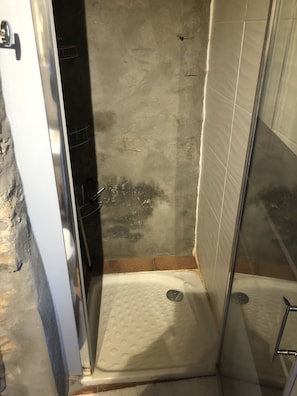 Shower, soap, toilet paper - LE CABRENC (Serralongue)