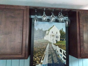 Comfort Room, 2 Bedrooms | Private kitchen | Full-size fridge, coffee/tea maker, cookware/dishes/utensils - Cook Road Farmhouse (Ronda)