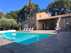 Outdoor pool - In the heart of Drôme Provençale (Châteauneuf-du-Rhône)