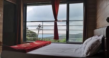Apartment 2BHK with mountain and valley view near to market with birds sounds.