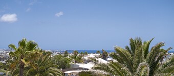 Private pool and hot tub, mountain and sea views, pool table, children’s park.