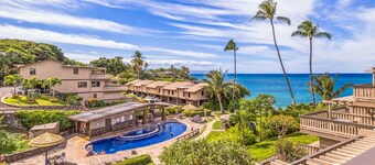 Spacious Kahana Sunset C5 Condo with Ocean Views AC, Pool & Beach Access