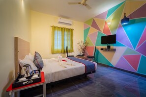 1 bedroom, Egyptian cotton sheets, premium bedding - Sornalaxmi Residency (Puducherry)