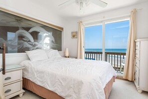 4 bedrooms, free WiFi, bed sheets - Oceanfront with panoramic views of golden beaches and crushing waves (Emerald Isle)