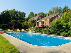 Outdoor pool - A cozy home nestled in the Green Mountains of Vermont! (Pownal)