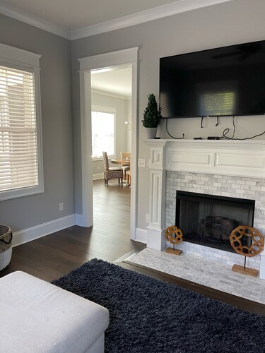 New Two Story House with Two Decks & Screened in Patio near Charming Downtown