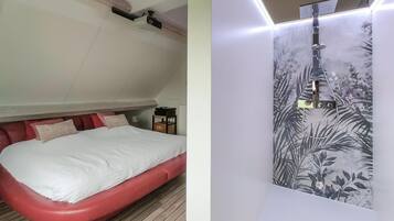 1 Schlafzimmer, Reisekinderbett, kostenloses WLAN, Bettwäsche
