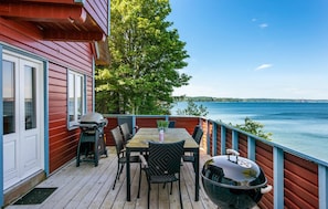 Outdoor dining - Awesome home in Aabenraa with kitchen (Aabenraa)