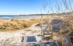 Vlak bij het strand