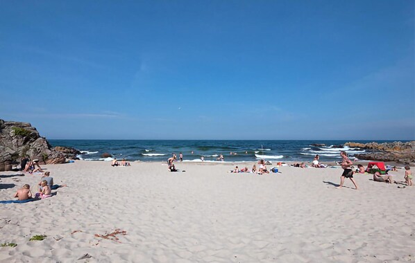 Tæt på stranden
