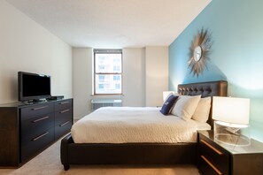 1 bedroom, iron/ironing board, free WiFi, bed sheets