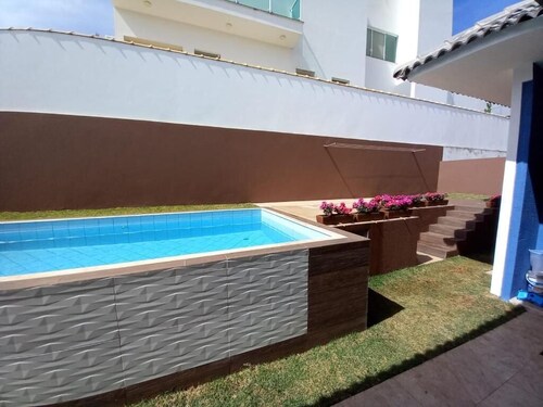 My Little House Azul at the Riviera de Santa Cristina XIII Dam