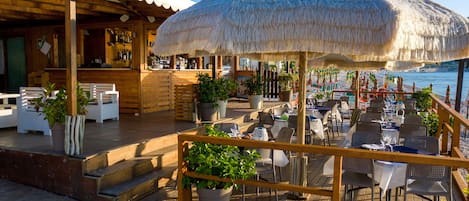 Casa, 1 camera da letto, balcone, vista giardino | Spiaggia