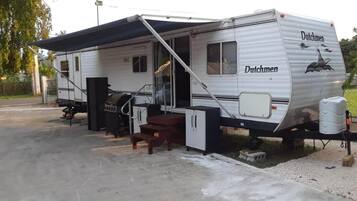 Mobile Home, 2 Bedrooms, Patio | Exterior