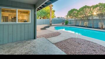 House, 3 Bedrooms, Private Pool, Pool View | Terrace/patio