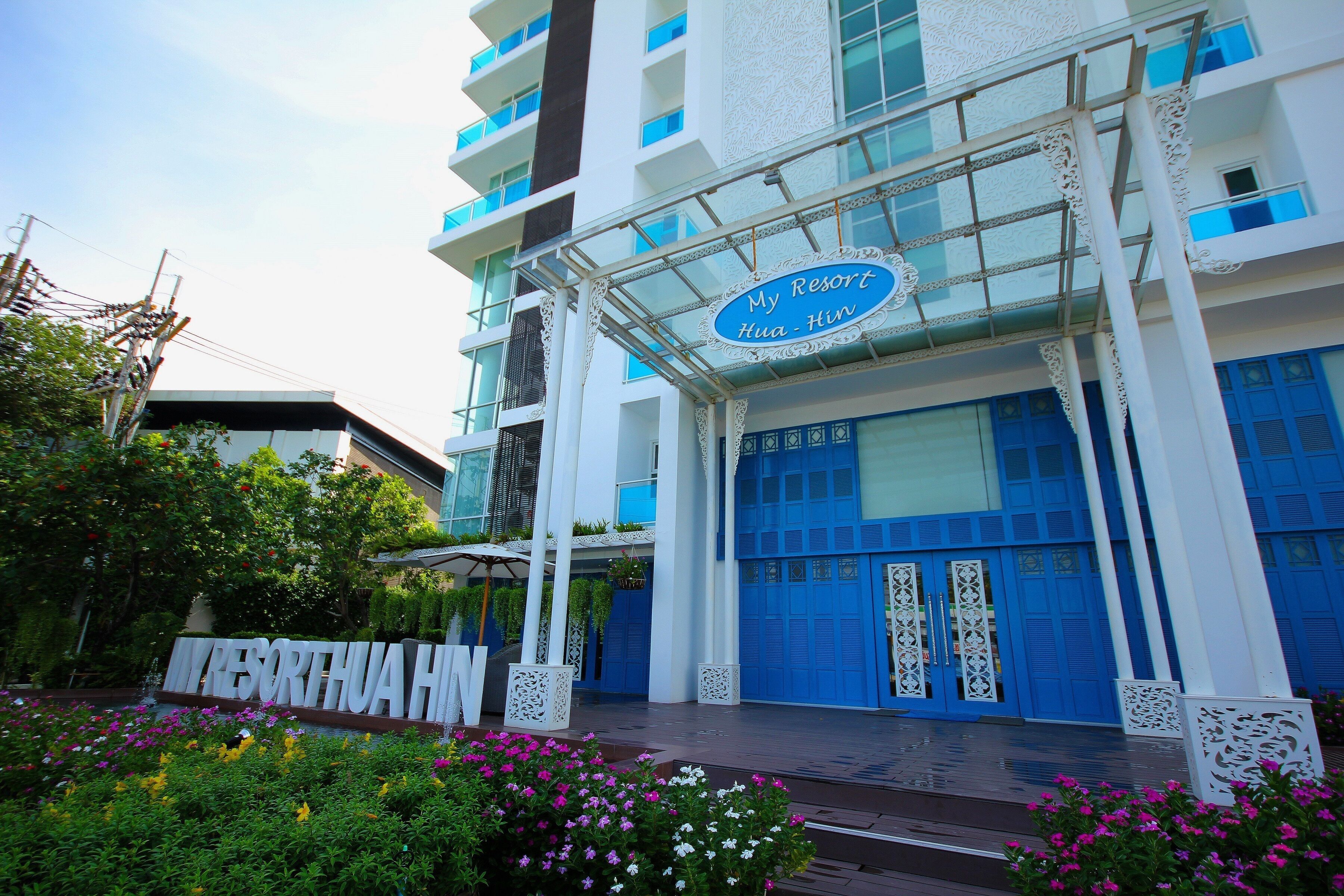 Fachada de la propiedad