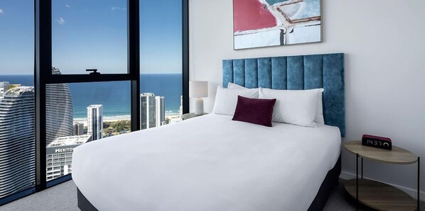 Roupas de cama premium, cofres nos quartos