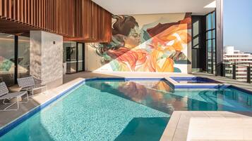 2 outdoor pools, open 6:00 AM to 9:00 PM, pool cabanas (surcharge)