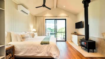 Uitzicht vanuit de kamer