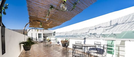 Terrasse sur le toit