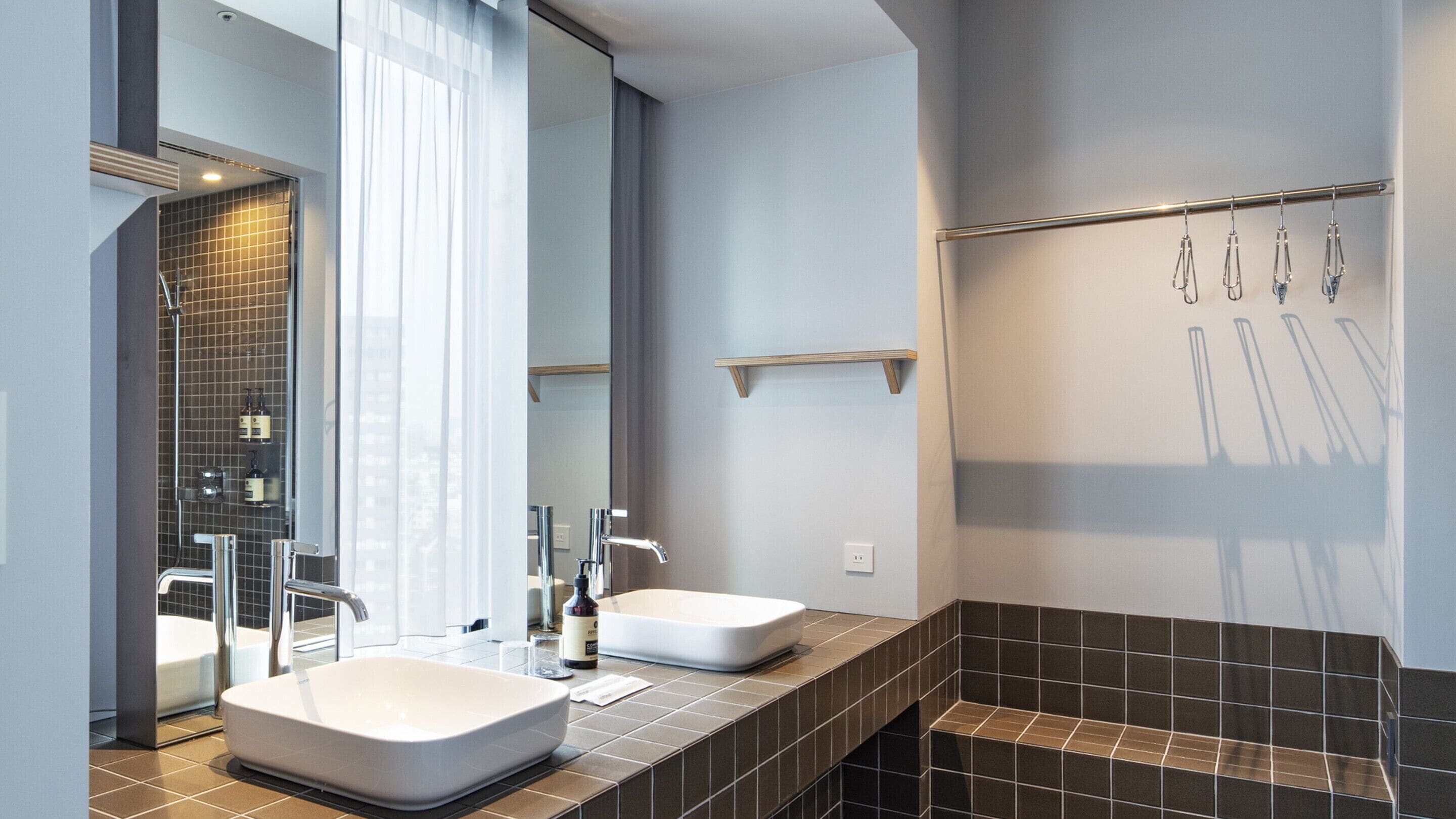 party suite on the top floor - non smoking [max 6 guests: 4 adults and 2 children (under 5 yrs old) | bathroom | eco-friendly toiletries, hair dryer, slippers, towels