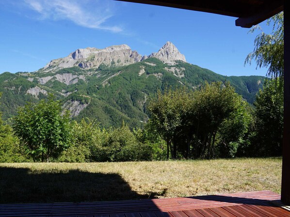 Property grounds - Spacious chalet in Pra Loup, 4 bedrooms, WiFi (Pra-Loup)