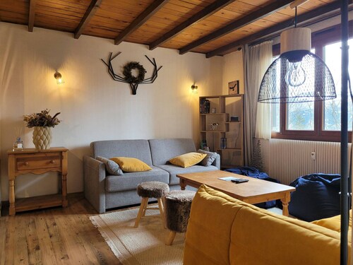 Bel appartement rénové style chalet, 6 pers, proche des pistes