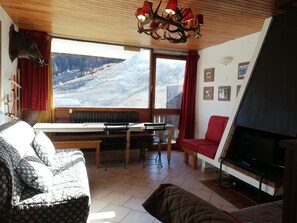 TV - Cozy 2-room on slopes, up to 6 pers, Pra Loup, south balcony (Pra-Loup)