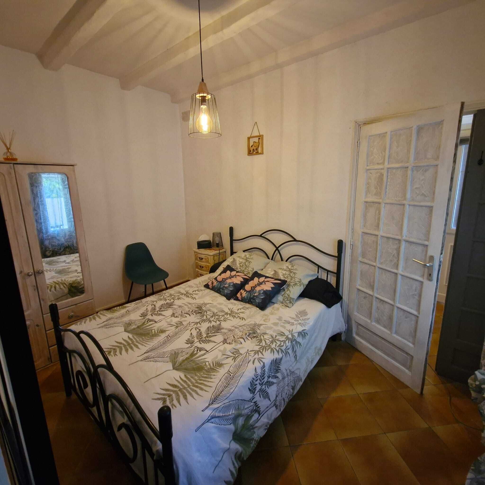 1 bedroom, iron/ironing board, travel crib, free WiFi