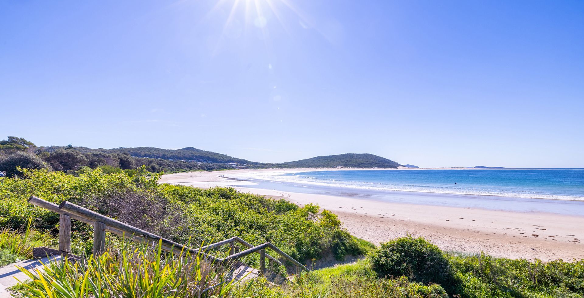 Beach nearby
