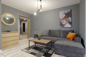 Design Studio Suite | Living area - VIP apartment Studio  Lesi Ukrainky Blvd (Kyiv)