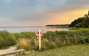 Tæt på stranden