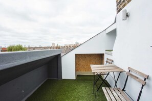 Basic-Apartment, 1 Doppelbett | Balkon