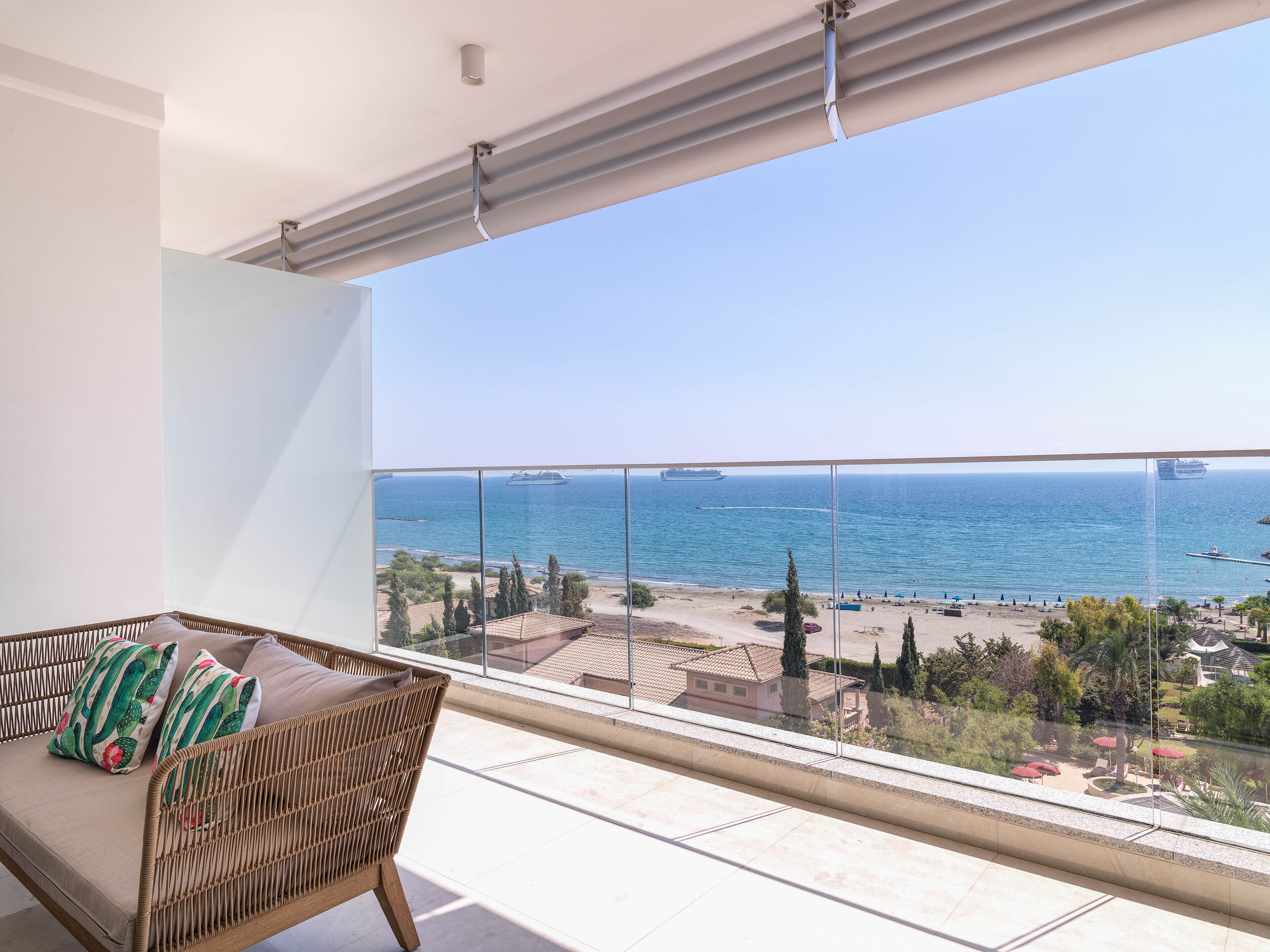 Appartement Luxe, 2 chambres (3W) | Vue depuis le balcon