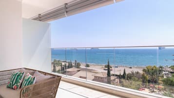 Appartement luxueux, 2 chambres (3W) | Vue du balcon
