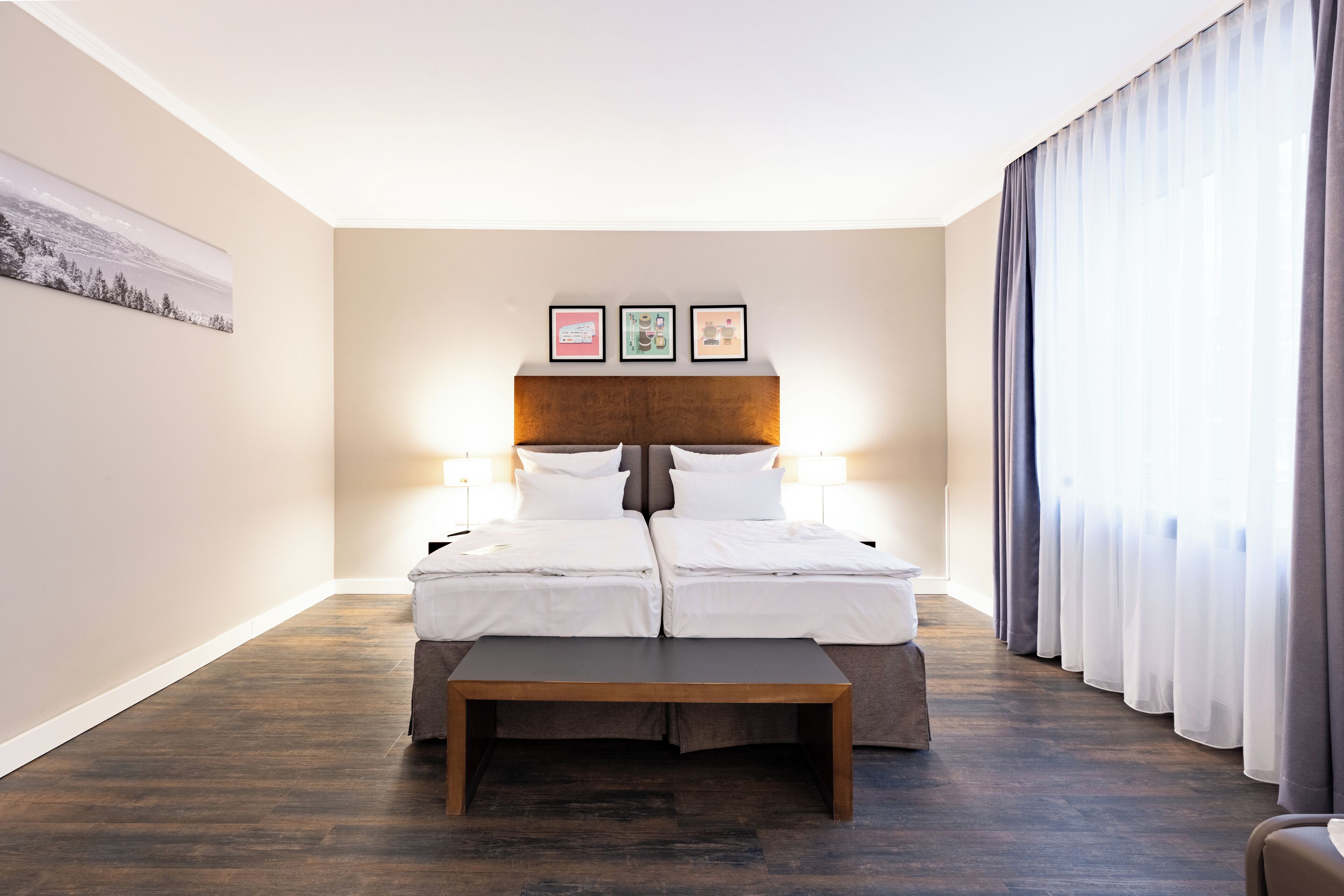 Premium Room, 2 Twin Beds | Soundproofing, free WiFi, bed sheets