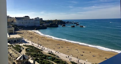 Apartment PANORAMIQUE VIEW - Grande Plage Biarritz - PARKING
