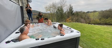 Bain à remous extérieur
