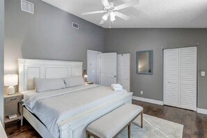 3 bedrooms, iron/ironing board, travel crib, WiFi