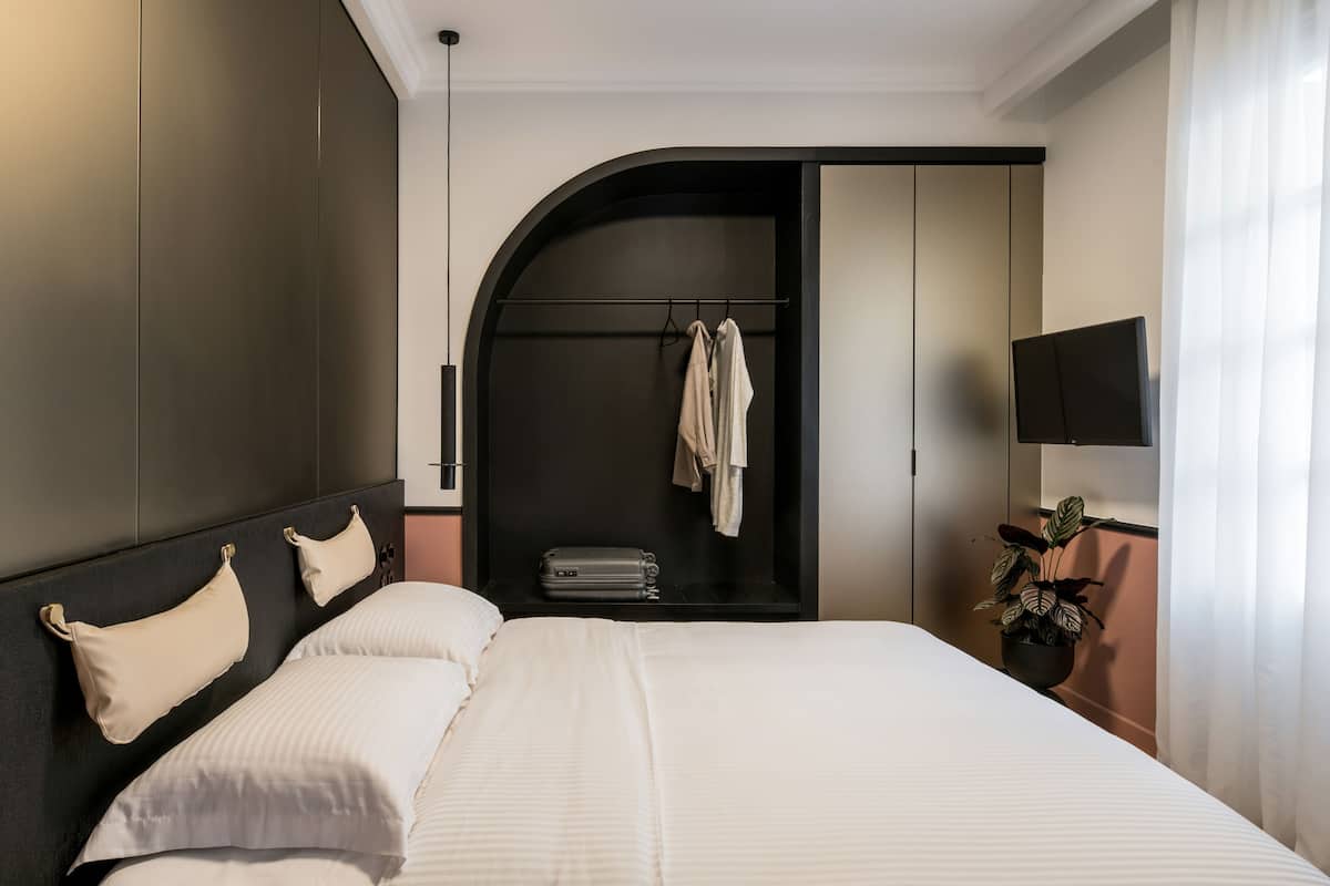 1 habitación, ropa de cama de alta calidad y insonorización